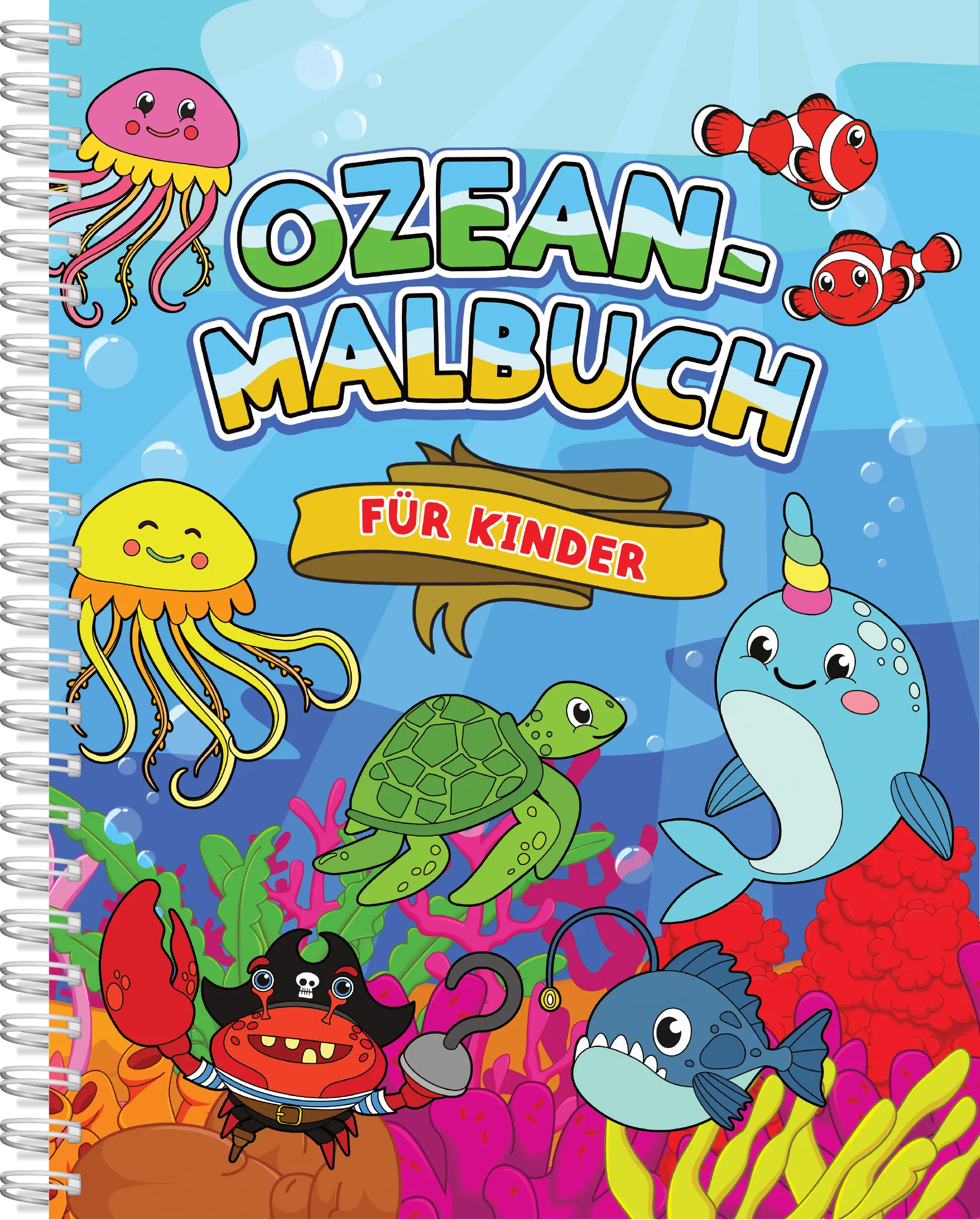 Ocean Colouring Book